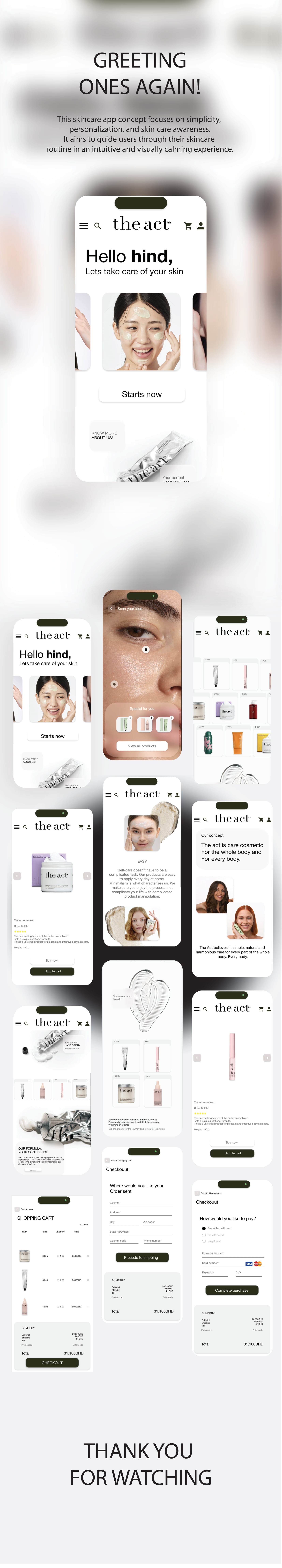 the act — app concept